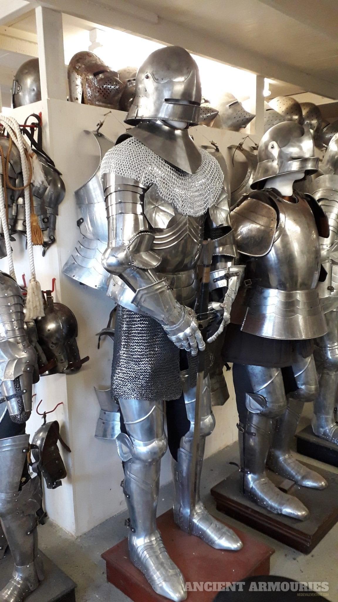 Aluminium Suit of Armour  - Full Suits of Armour -  Ancient Armouries