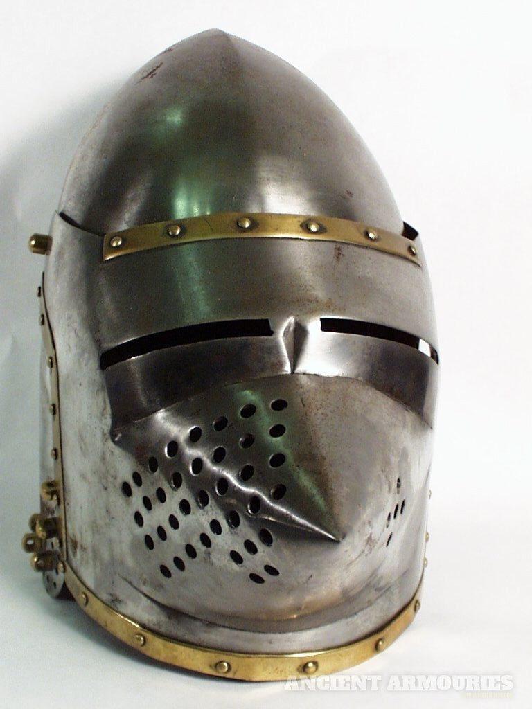 Helmets - Ancient Armouries -  MEDIEVAL EVENT HIRE FOR FILM & TV