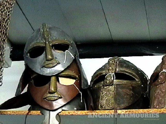 Helmets - Ancient Armouries -  MEDIEVAL EVENT HIRE FOR FILM & TV