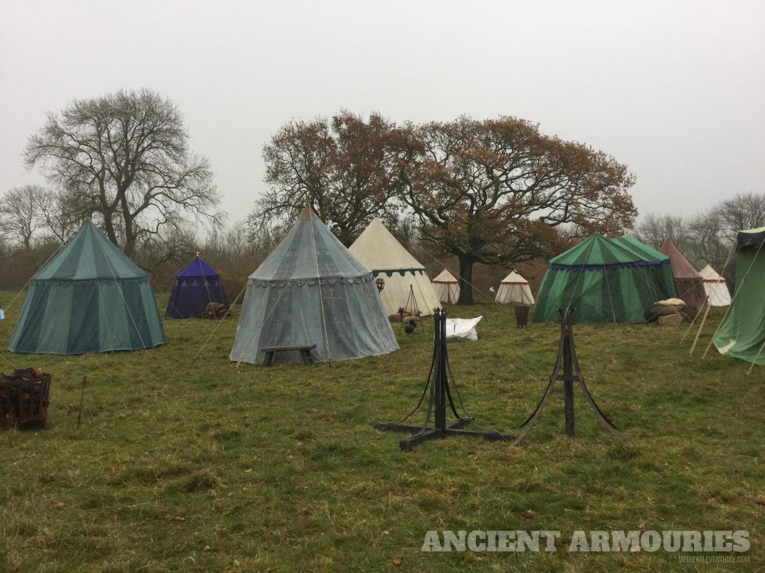 Blue Encampment  - Encampment Ideas -  Ancient Armouries