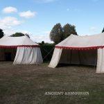 Burgundian Tents  - Encampment Ideas -  Ancient Armouries