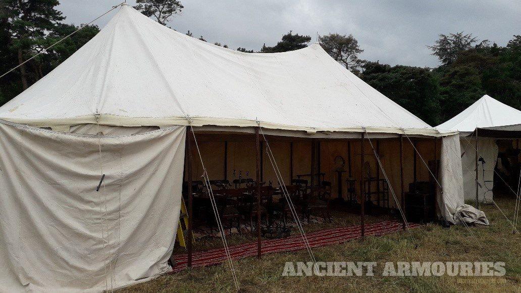 White Tents  - Encampment Ideas -  Ancient Armouries