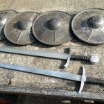 Soft Swords with Shields  - Swords -  Ancient Armouries