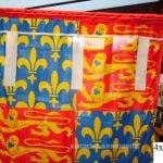 Red Blue and Gold  - Flags & Banners -  Ancient Armouries