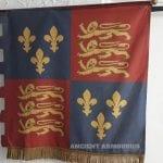 Blue/Red Gold Banner  - Flags & Banners -  Ancient Armouries