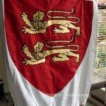 2 Gold Lions  - Flags & Banners -  Ancient Armouries