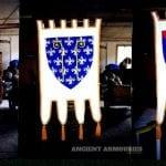 Blue and White  - Flags & Banners -  Ancient Armouries