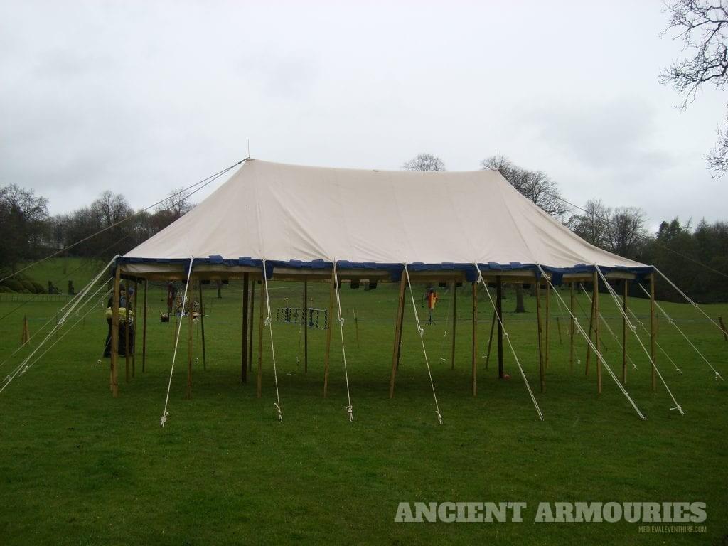 Large White Tent 30ft x 15ft  - Large Marquees -  Ancient Armouries