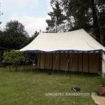 tent with sides and back 30 x 15  - Large Marquees -  Ancient Armouries