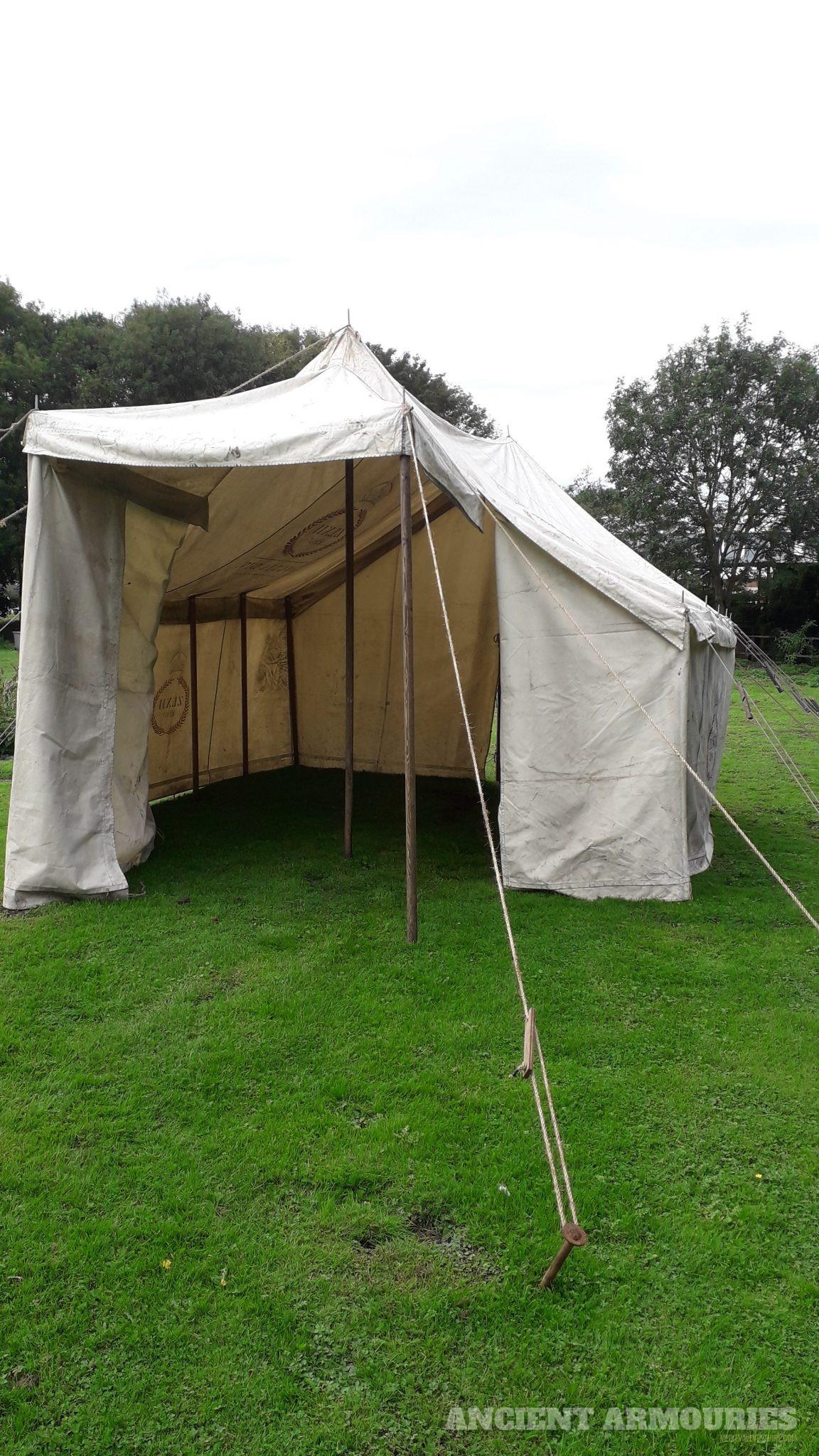 Medical Tent with awning  - Ridge Tents -  Ancient Armouries