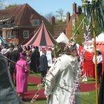 (Liz) Black and Dark Red Tent  - Standard Pavilion Tents -  Ancient Armouries