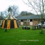 Yellow and Black  - Standard Pavilion Tents -  Ancient Armouries